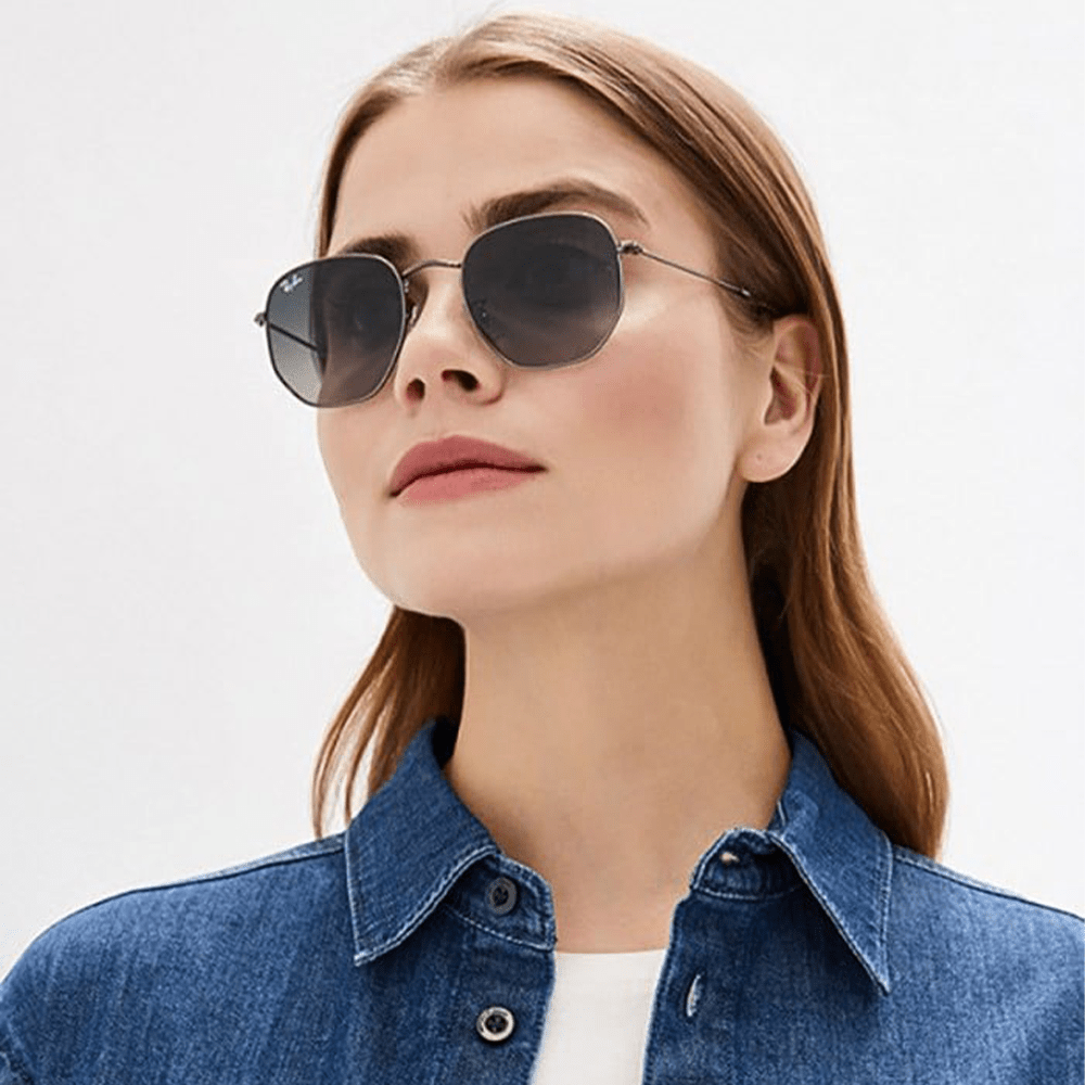 Ray-Ban Hexagonal RB3548N 004/71 51 Sunglasses