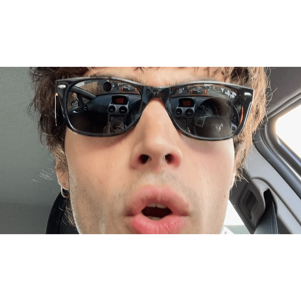 Ray-Ban New Wayfarer RB2132 902/58 55 Polarised Sunglasses