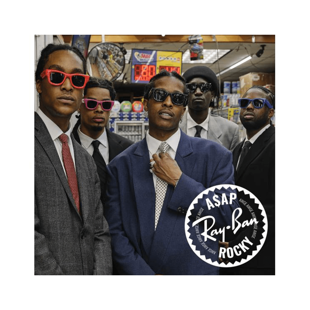 Ray-Ban Wayfarer Puffer RB4940 6830/87 by A$AP Rocky Sunglasses