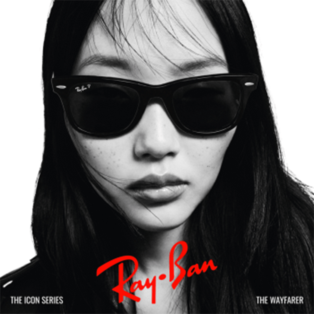 Ray-Ban Wayfarer RB2140 902/58 Polarised Sunglasses
